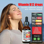 Vitamina B12, B6, B1, Niacina y Ácido Fólico ✔ Apoya la energía diaria+ $ 30 + ENVIO GRATIS