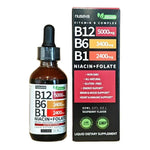 Vitamina B12, B6, B1, Niacina y Ácido Fólico ✔ Apoya la energía diaria+ $ 30 + ENVIO GRATIS