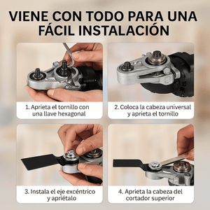 Adaptador MultiTorque - cambia de función en segundos