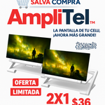 Amplificador  Pantalla™ 2x1  $36  Modelo HD - Pantalla Amplificadora
