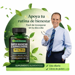 🌴SUPER  MAGNESIO & ASHWAGANDHA + 60 CAPS ORIGINAL $29.99+ envio gratis