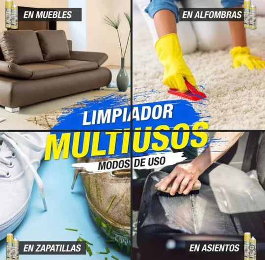 ESPUMA LIMPIADORA MULTIUSOS 2X1    $36
