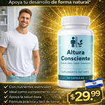🌱 ALTURA CONSCIENTE™-Presentación: Frasco con 30 cápsulas $29.99 +ENVIO GRATIS✨