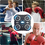 BoxMusic - Maquina de boxeo musical $-38 Desarrolla su concentración y coordinación motora 🥇🏆