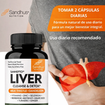 💛 LIVER CLEANSE™ - Detox Premium 70 Cápsulas $29.99 + Envío Gratis