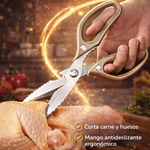✂️TIGERA Multiuso: Diseñadas para cortar carne, aves, huesos, verduras y pescado. 