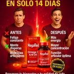 🔥 MegaRed Omega 3s® – Impulsa tu testosterona y energía natural 1000 mg. 60 Caps.