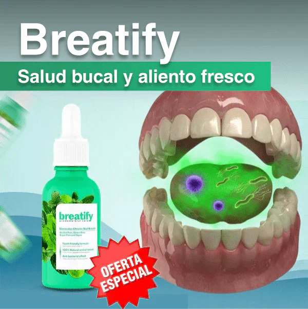 BREATIFY-   GOTAS CONTRA EL MAL ALIENTO + ENVIO GRATIS