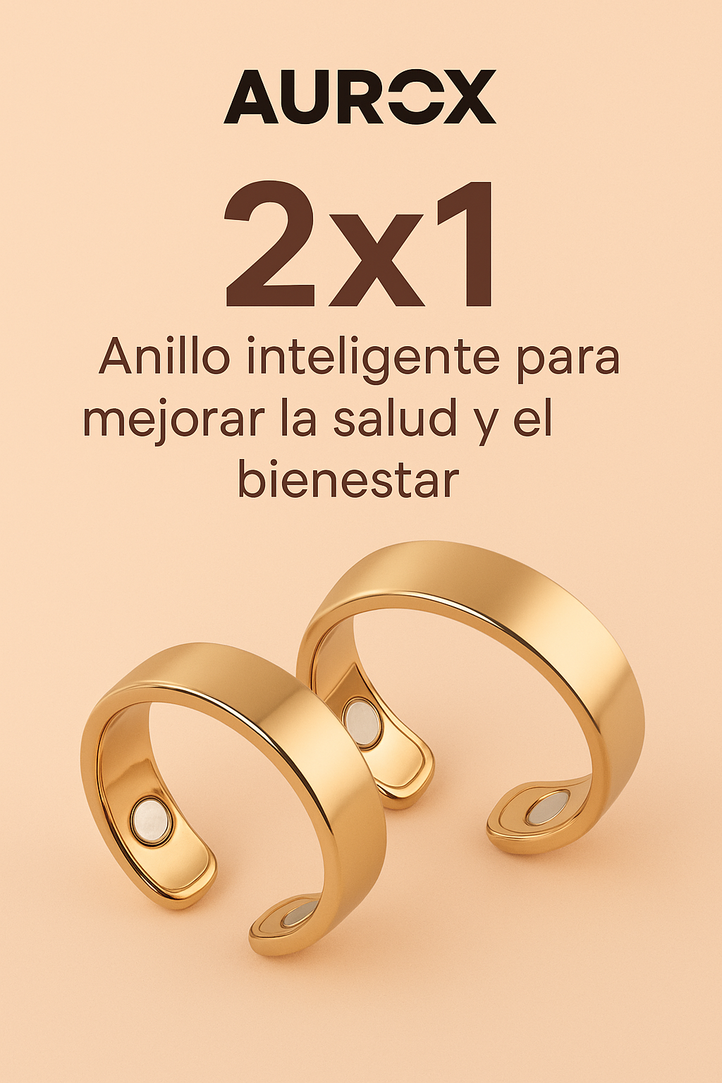 Anillo Olux™ 2x1 – Tu Aliado en Bienestar y Estilo
