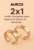 Anillo Olux™ 2x1 – Tu Aliado en Bienestar y Estilo