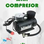 Compresor de Aire 300 PSI Portátil - Inflador de Llantas 12V/USB-C con Carga Rápida, para Autos, Motos, Bicicletas, Pelotas