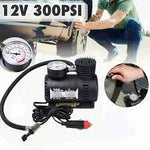Compresor de Aire 300 PSI Portátil - Inflador de Llantas 12V/USB-C con Carga Rápida, para Autos, Motos, Bicicletas, Pelotas