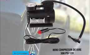 Compresor de Aire 300 PSI Portátil - Inflador de Llantas 12V/USB-C con Carga Rápida, para Autos, Motos, Bicicletas, Pelotas